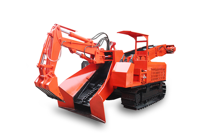 80型履帶刮板煤礦扒渣機